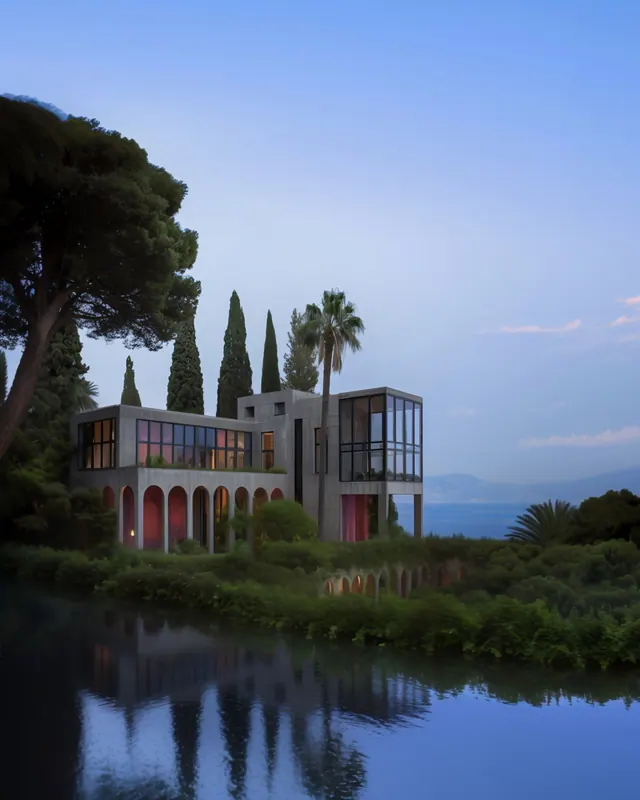 Villa Arcadia architectural study