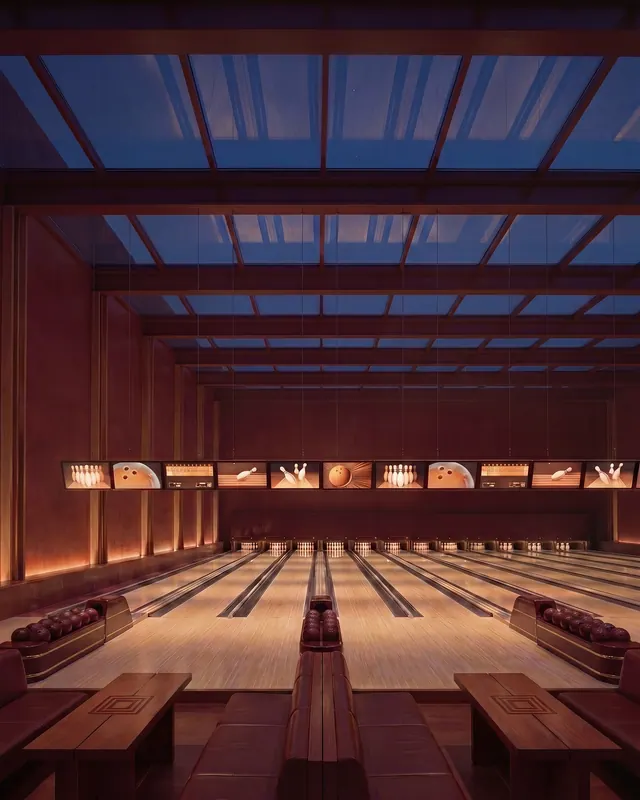 Lucky Strike architectural study