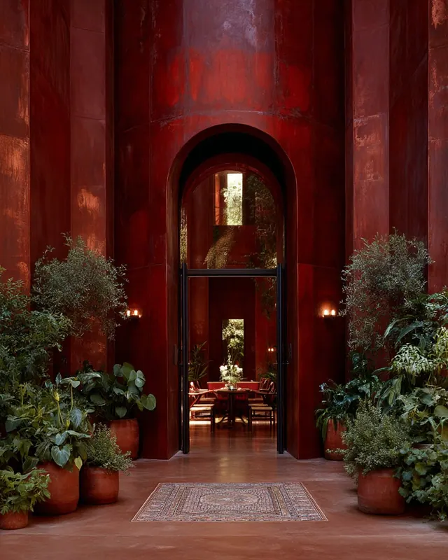 Red Rooms architectural study
