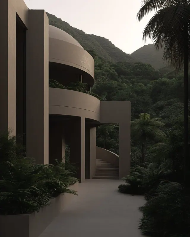 Villa Rotonda architectural study