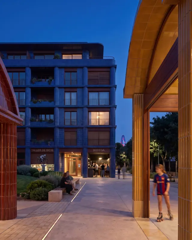 Sector Prim housing and public-space proposal in Sant Martí, Barcelona