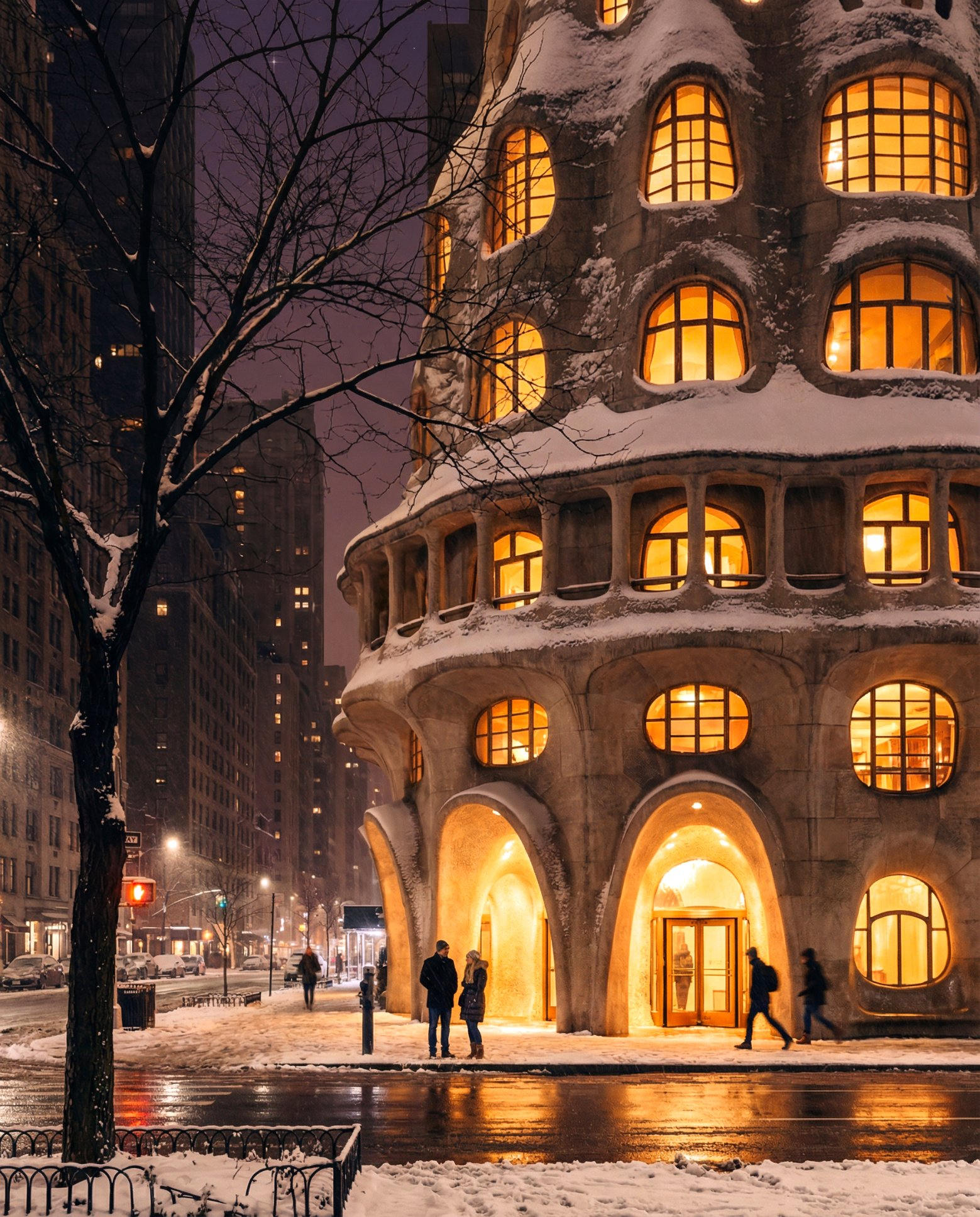 Speculative image from the Hotel Attraction study, 2 of 4